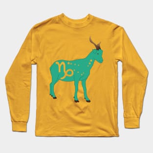 Capricorn 1 (Jungle Green) Long Sleeve T-Shirt